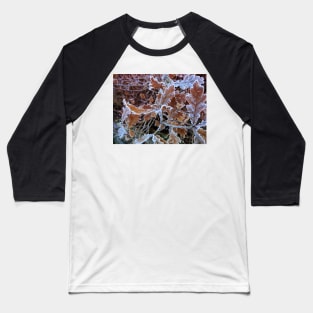 Oak leaves in frost Baseball T-Shirt